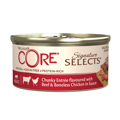 WELLNESS CORE KONSERBA GTAS CHUNKY BEEF &CHICKEN SAUCE 79gr