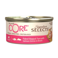 WELLNESS CORE KONSERBA GTAS FLAKED TUNA &SALMON BROTH 79g