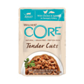 WELLNESS CORE FAKELAKI GTAS TENDER FILLETS CHICKEN & SALMON 85g