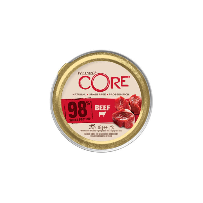 WELLNESS CORE KONSERBA GTAS 98 Beef 85gr