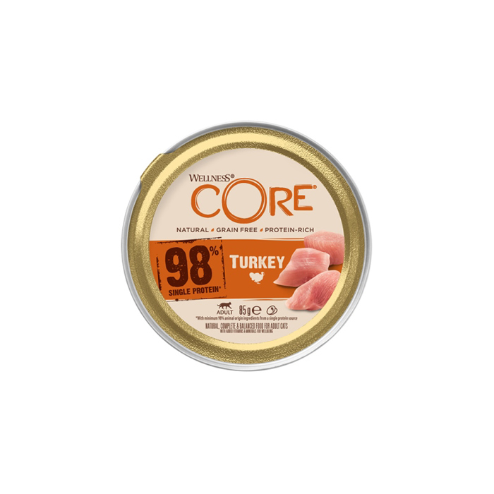 WELLNESS CORE KONSERBA GTAS 98 Turkey 85gr