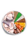 Amanova Adult Mature Fish Delicacy Low Grain Xira Trofi ga Ilikiomenous Skulous me Psaria 2kg