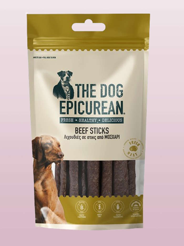 Doca Epicurean Sticks Lixoudies se Stick Skulou xoris Sitira & Gouteni me Mosxari 100gr