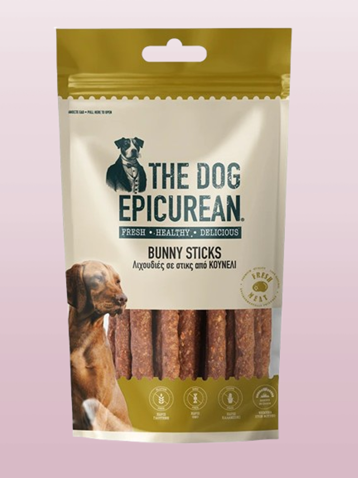 Doca Epicurean Sticks Lixoudies se Stick Skulou xoris Sitira & Gouteni me Kouneli 100gr