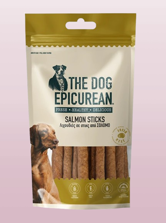 Doca Epicurean Sticks Lixoudies se Stick Skulou xoris Sitira & Gouteni me Solomo 100gr
