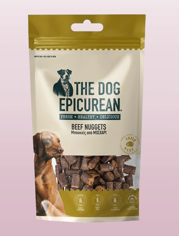 Dog Epicurean Λιχουδιές Σκύλου Beef Nuggets 150gr