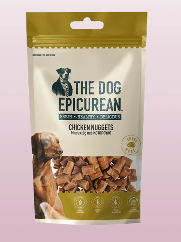 Dog Epicurean Λιχουδιές Σκύλου Chicken Nuggets 150gr