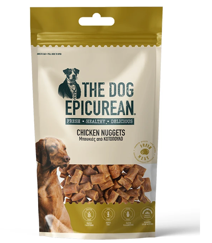 Dog Epicurean Lixoudies Skulou Chicken Nuggets 150gr