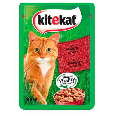 KITEKAT POUCH ΜΟΣΧΑΡΙ. ΚΑΡΟΤΑ 85gr