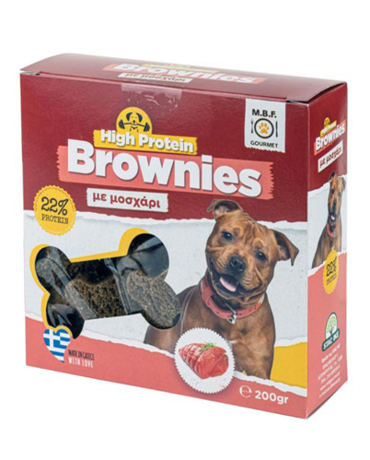 M.B.F Brownies High Protein Με Μοσχάρι 200gr
