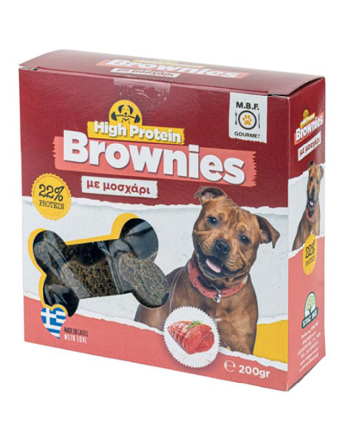 M.B.F Brownies High Protein Me Mosxari 200gr