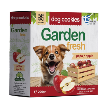 M.B.F Dog Cookies Garden Fresh Μήλο 200gr