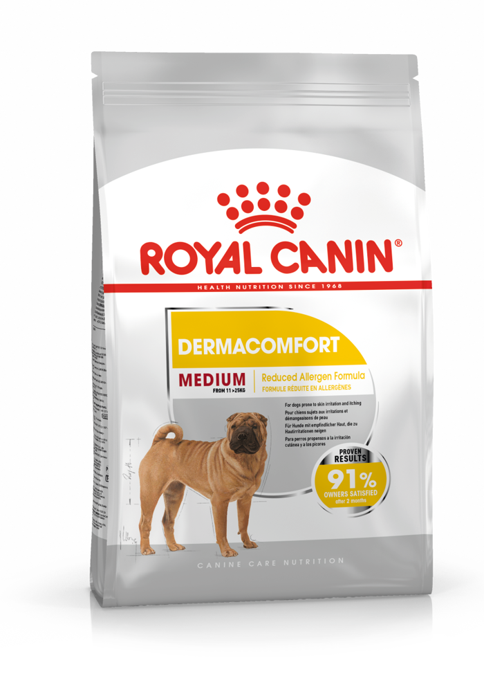 ROYAL CANIN MEDIUM DERMACOMFORT 12KG ΞΗΡΑ ΤΡΟΦΗ ΣΚΥΛΟΥ ROYAL CANIN MEDIUM DERMACOMFORT 12KG XIRA TROFI SKuLOu
