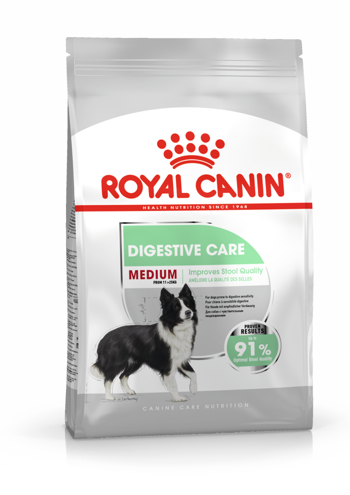 ROYAL CANIN MEDIUM DIGESTIVE CARE 3KG XIRA TROFI SKuLOu