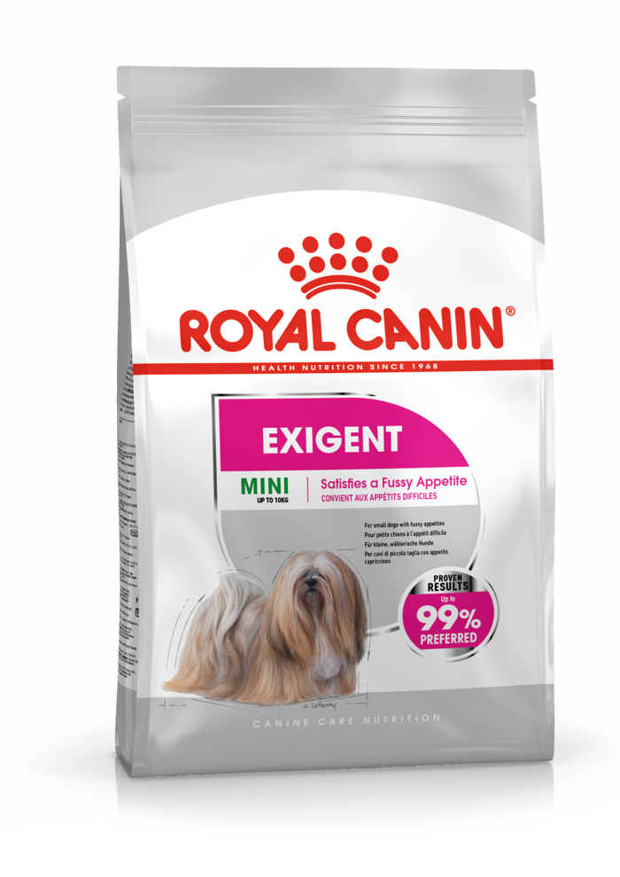 ROYAL CANIN MINI EXIGENT 3KG XIRA TROFI SKuLOu