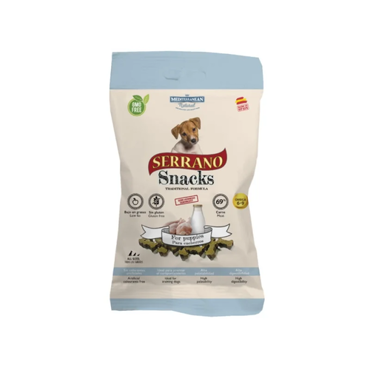 Serrano Snacks Baseline για Κουτάβια – Λιχουδιές Εκπαίδευσης 100gr