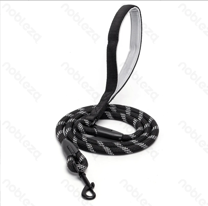 Nobleza Reflective Ανθεκτικός Οδηγός Σκύλου 150cm x 1.2cm με Μαλακή Λαβή Nobleza Reflective Anthektikos Odigs Skulou 150cm x 1.2cm me Malaki Labi