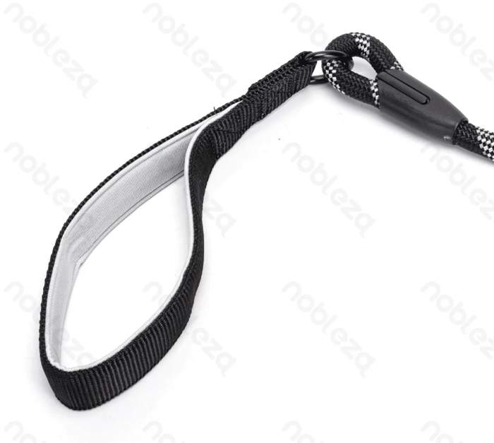 Nobleza Reflective Ανθεκτικός Οδηγός Σκύλου 150cm x 1.2cm με Μαλακή Λαβή Nobleza Reflective Anthektikos Odigs Skulou 150cm x 1.2cm me Malaki Labi