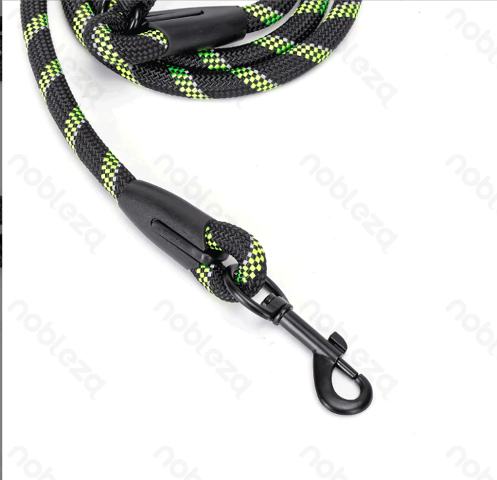Nobleza Reflective Ανθεκτικός Οδηγός Σκύλου 150cm x 1.2cm με Μαλακή Λαβή Nobleza Reflective Anthektikos Odigs Skulou 150cm x 1.2cm me Malaki Labi