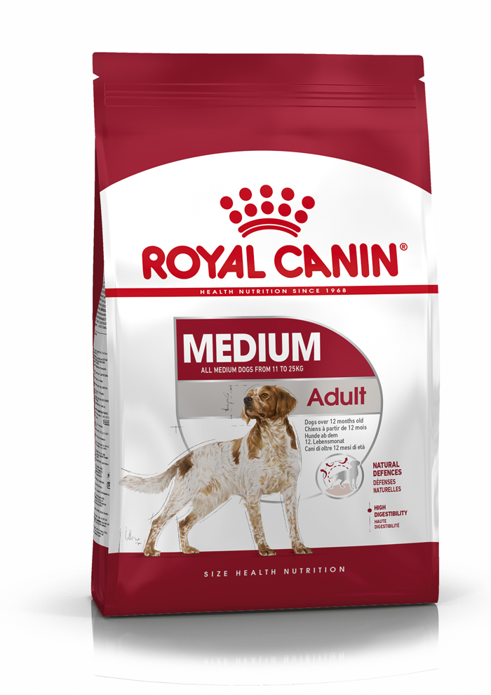 ROYAL CANIN MEDIUM ADULT 4KG ΞΗΡΑ ΤΡΟΦΗ ΣΚΥΛΟΥ ROYAL CANIN MEDIUM ADULT 4KG XIRA TROFI SKuLOu