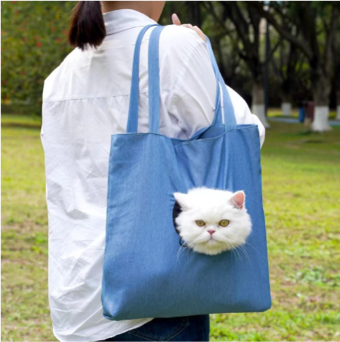 Tsanta Metaforas Katoikidiou Canvas Stylish Pet Carrier eos 6kg