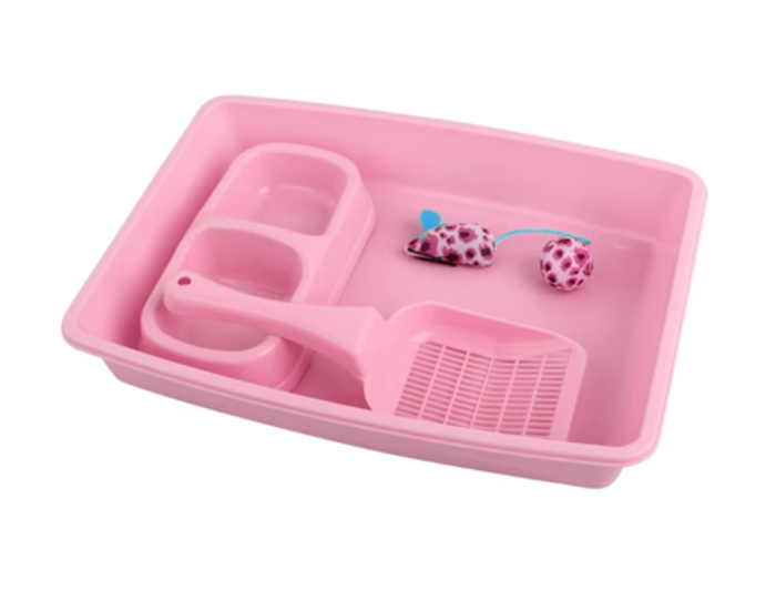 Plastiki Toualeta Gtas Set me Axesouar - Pawise Kitten Starter Kit 