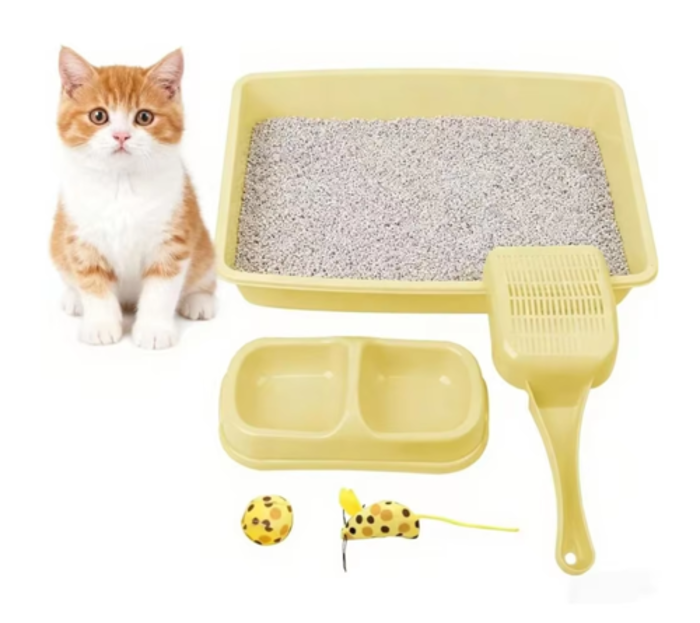 Plastiki Toualeta Gtas Set me Axesouar - Pawise Kitten Starter Kit 