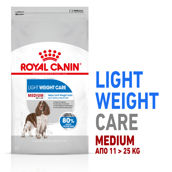 ROYAL CANIN MAXI LIGHT WEIGHT CARE 3KG XIRA TROFI SKuLOu