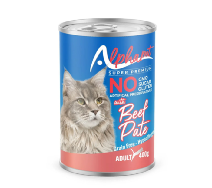 Alphapet Super Premium Pate 400gr ga Enilikes Gtes me Mosxari