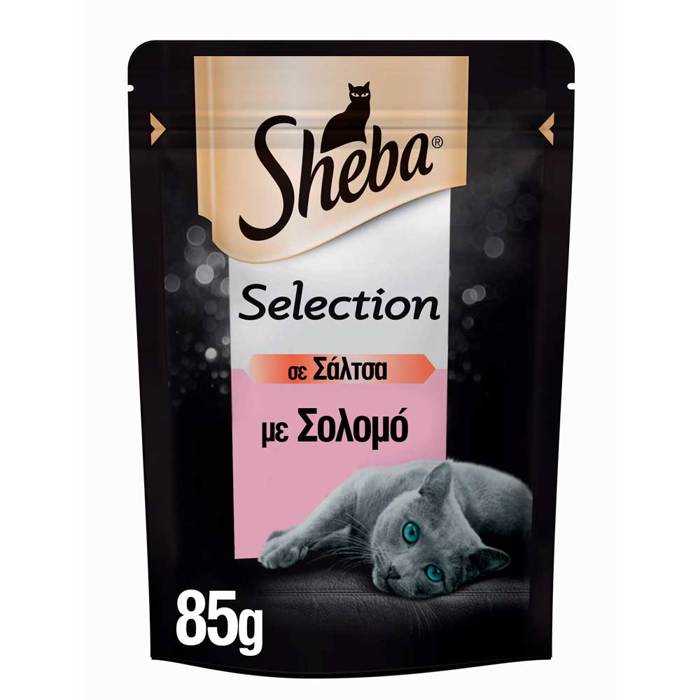 Sheba Selection Solomos se Saltsa 85gr 