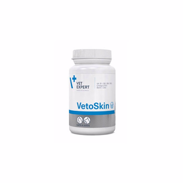 Vet Expert Vetoskin Sumpliroma Diatrofis ga ti beltiosi tis ugias tou dermatos 60 Kapsoules Twist Off