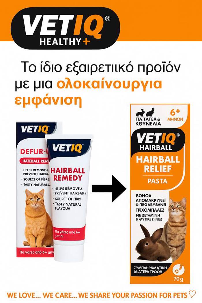 VETIQ®  DEFURR-UM HAIRBALL REMEDY 70G