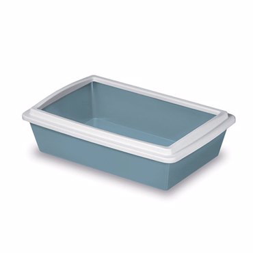 Τουαλέτα γάτας ανοιχτή Stefanplast Tray 2 Μπλε 50x35x12cm