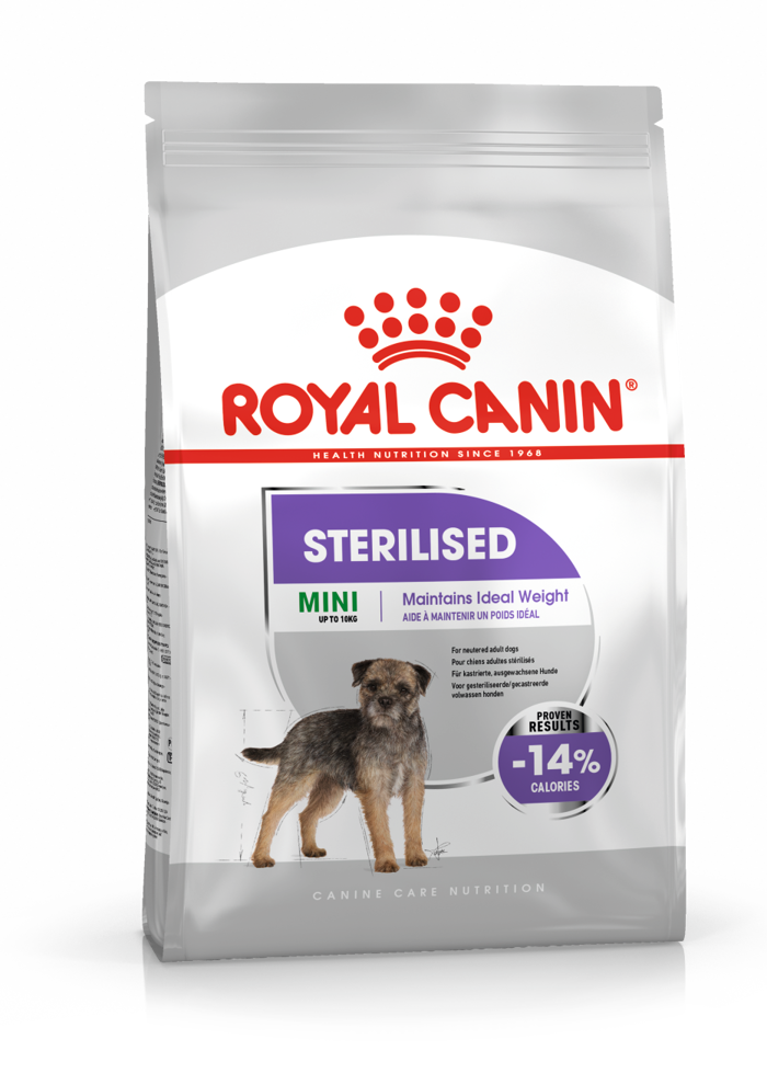 ROYAL CANIN MINI STERILISED ADULT 3KG ΞΗΡΑ ΤΡΟΦΗ ΣΚΥΛΟΥ ROYAL CANIN MINI STERILISED ADULT 3KG XIRA TROFI SKuLOu