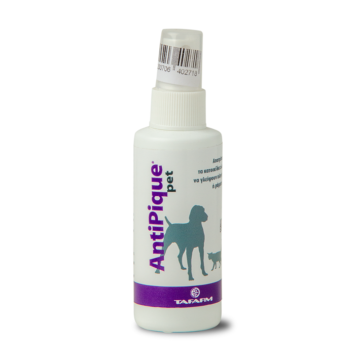 Tafarm AntiPique Pet Apothitiko Spray ga Geipsimo kai Daggoma 60ml