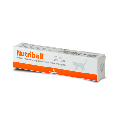 Tafarm Nutriball Διατροφικό Συμπλήρωμα Κατά Των Τριχοβεζωαρίων για Γάτες 65g