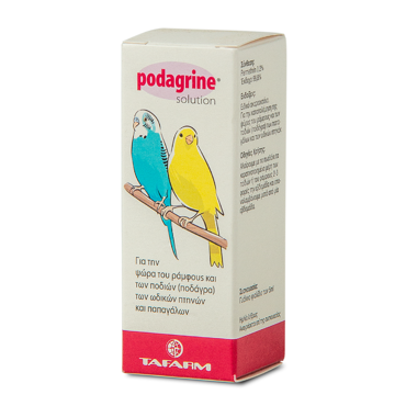 Tafarm Podagrine Solution για Ψώρα Ράμφους και Ποδιών για Πτηνά 5ml