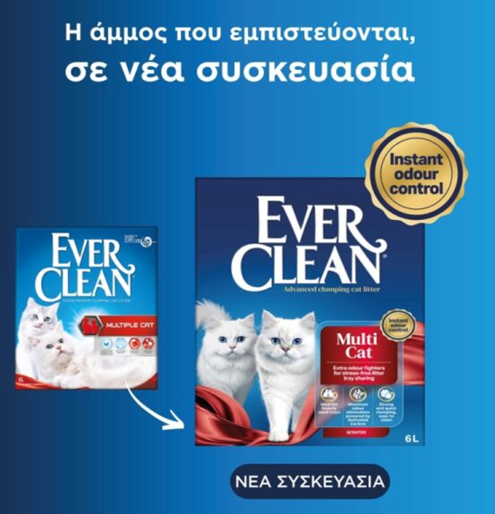 Ever Clean Multiple Clumping Cat Litter 6L