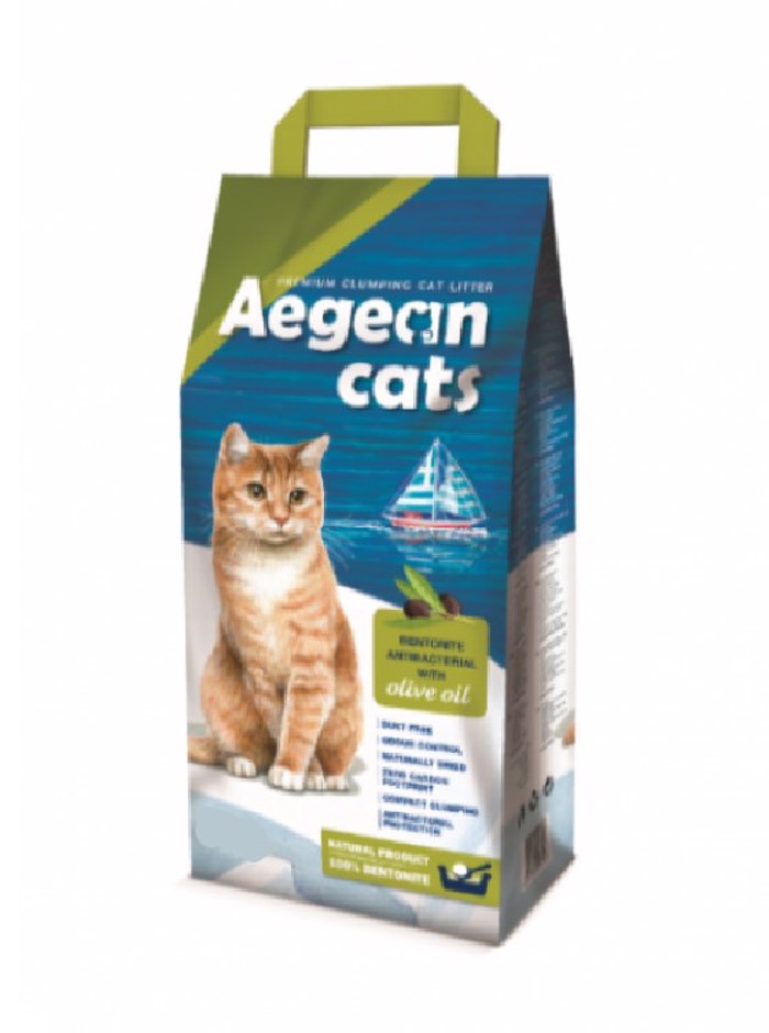 Aegean Cat Ammo Gtas Suggollitiki me Elaiolado 5kg