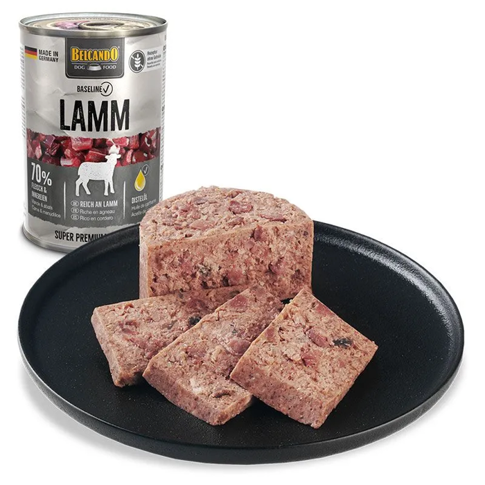Belcando Baseline Konserba Skulou Arni 800g