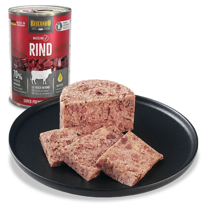 Belcando Baseline Konserba Skulou me Bodino 400g