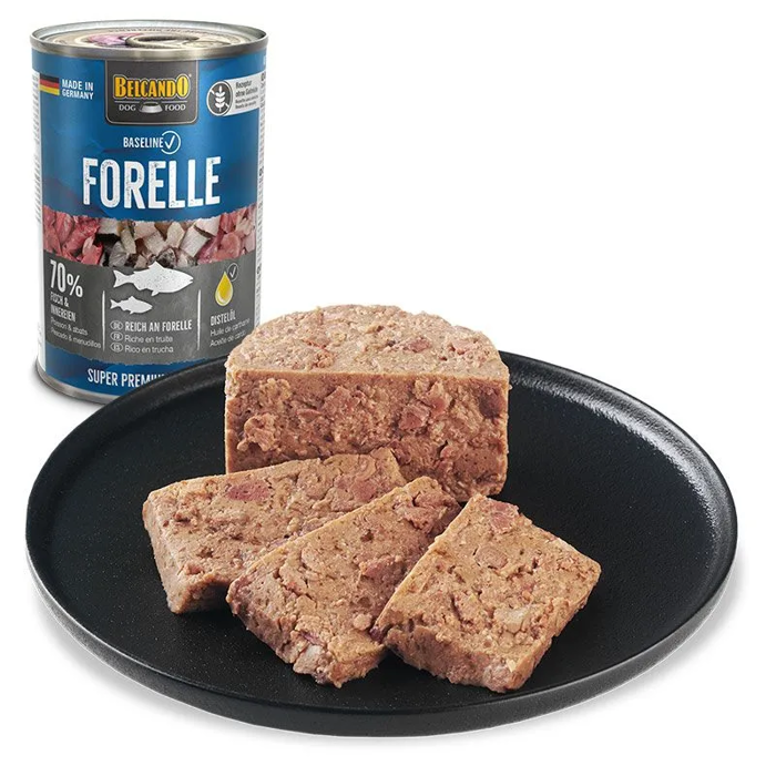 Belcando Baseline Konserba Skulou Pestrofa 400g