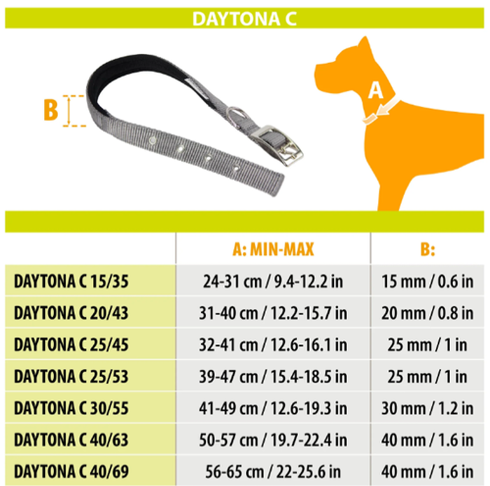 Daytona C Kolaro Skulou Nailon me Malaki Ependusi Kokkino