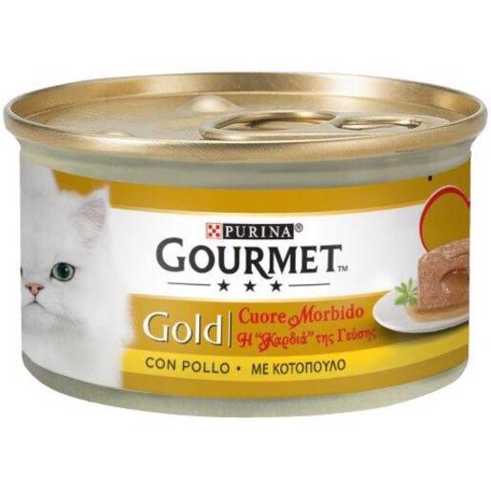 Purina Gourmet Gold ''Kardia tis Gusis'' Kotopoulo 85gr