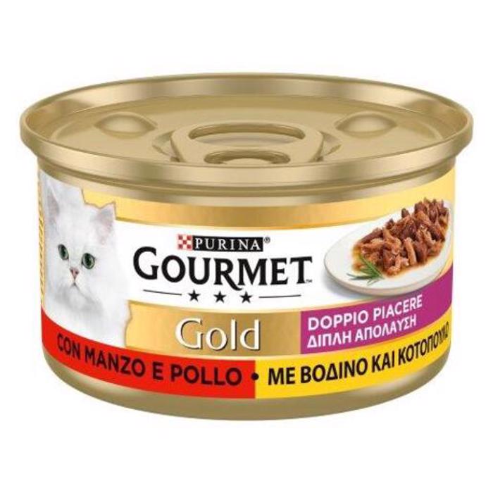 GOURMET GOLD DOUBLE PLEASURE ME BODINO KAI KOTOPOuLO 85g