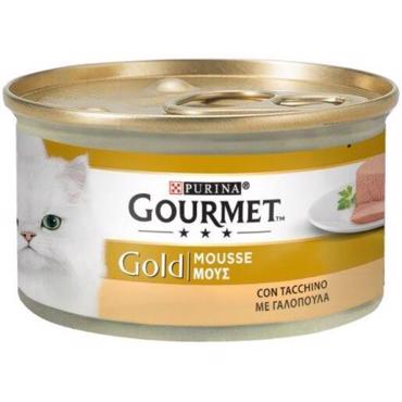 GOURMET GOLD ΜΟΥΣ ΜΕ ΓΑΛΟΠΟΥΛΑ  85g    