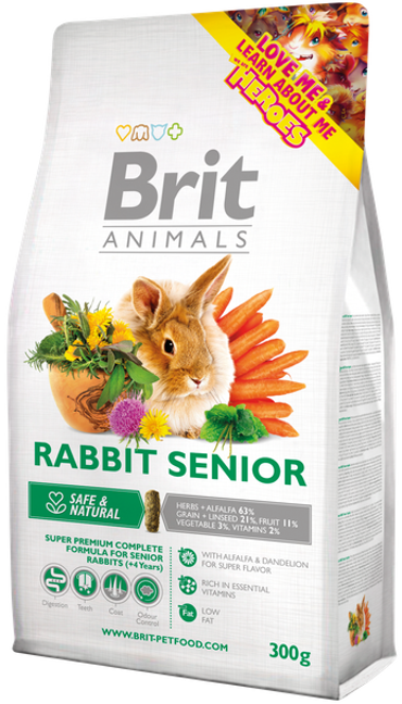 Brit Animals® Rabbit Senior 300gr