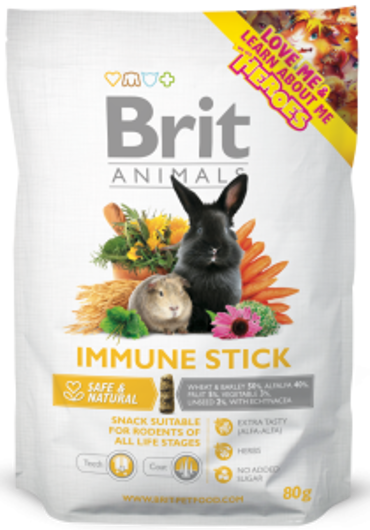 Brit Animals® Immune Stick Snack 80gr