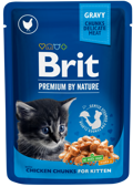Brit Premium® Kitten Pouches Chicken 100gr