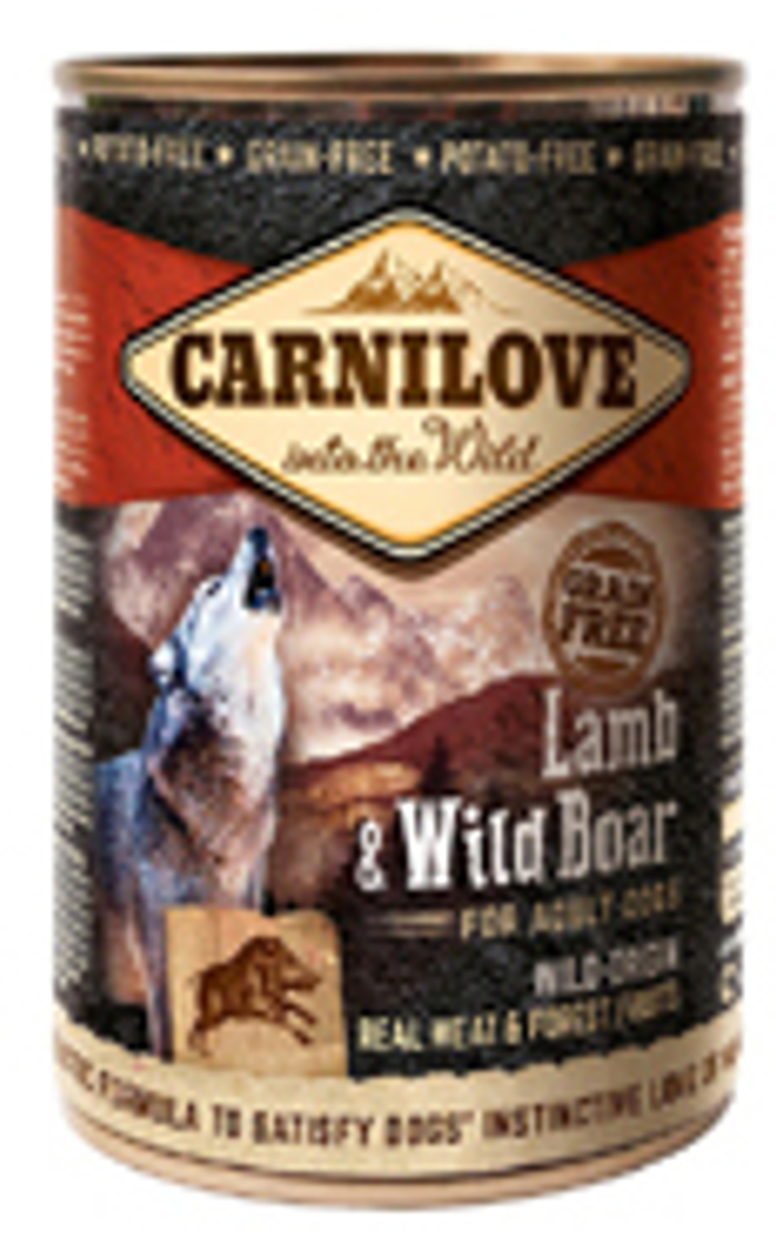 Carnilove® Dog Adult Lamb & Wild Boar 400gr